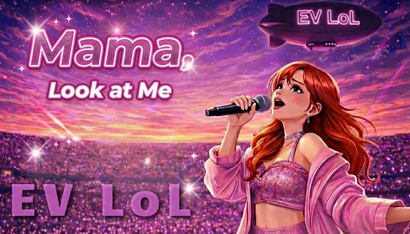 Mama, Look at Me - Album Cover by Ev LoL